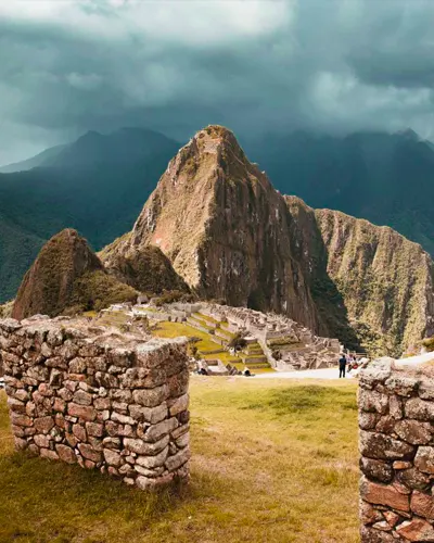 A wonderful photo view of Machu Picchu