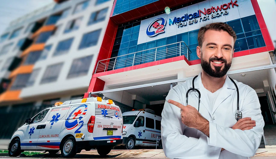 O2 Medical Network clinic and ambulances in Cusco