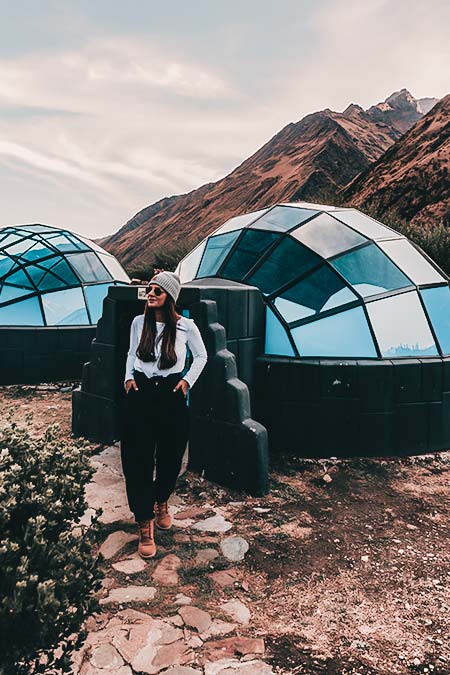 Sleep in our Sky Camp in Soraypampa