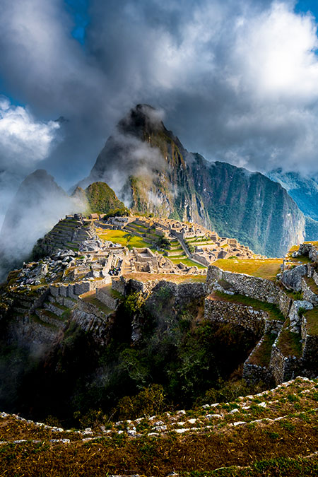 Inca citadel of Machu Picchu