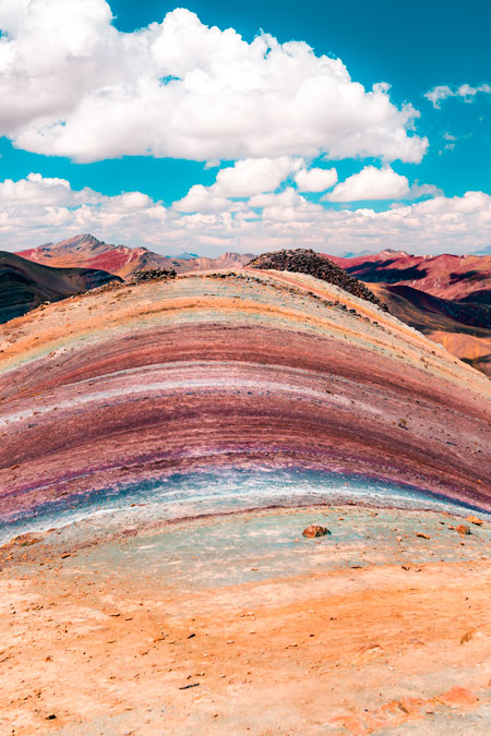 Palccoyo's multicolored mountain