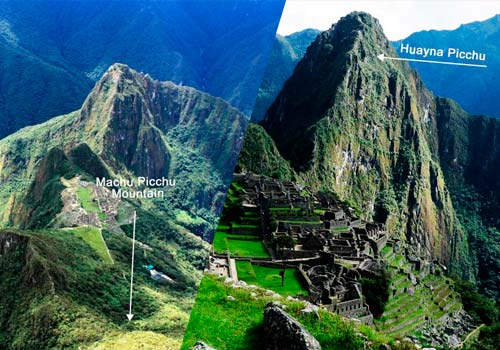 Huayna Picchu vs Machu Picchu Montaña